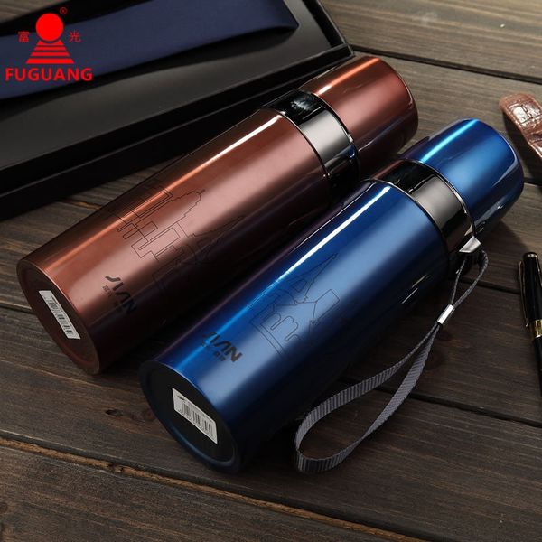 

fuguang bullet insulation portable student men's and women's couple tea with lid rope thermos cup thermos cup bj018