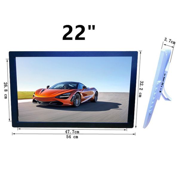 

22/21.5 inch ips backlight hdmi 1920*1080 full function digital p frame electronic album digitale picture music video