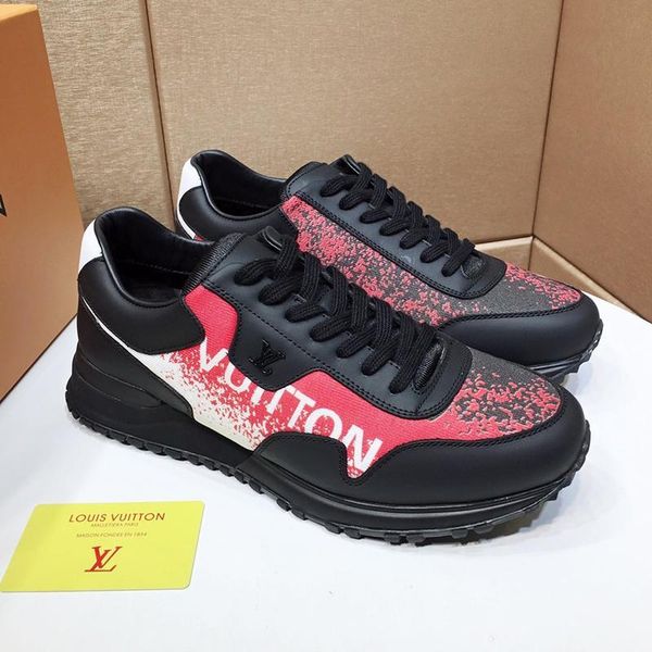 

new new arrival run away sneaker mens shoes herren luxus marken schuhe sports vintage outdoor walking shoes lightweight low lace -up sne, Black