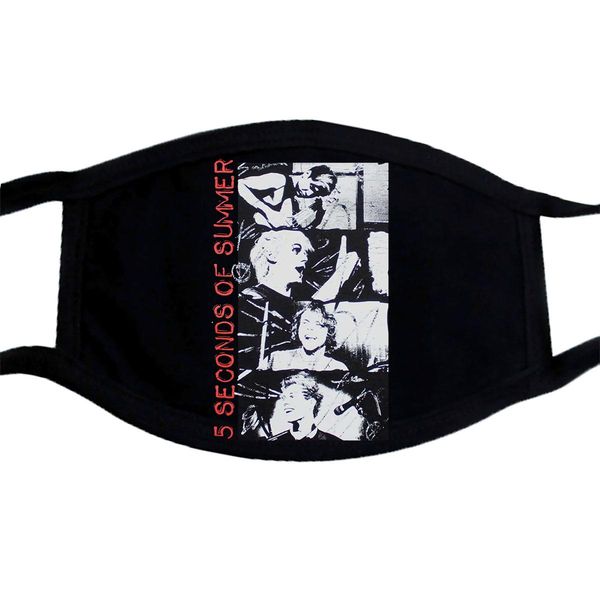 

5 seconds of summer stacked ps mask s m l xl 2xl brand new 5 seconds bztli, Black