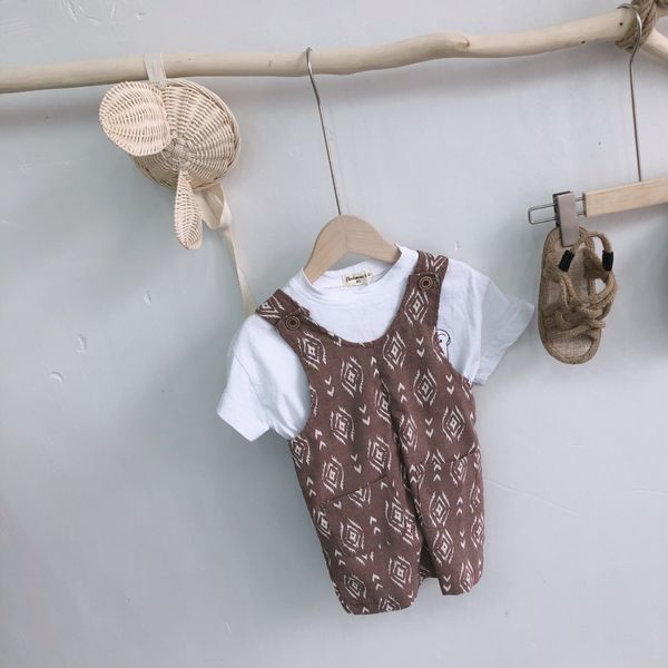 

sv5bz clothing korean style children's baby pants boys girls 2020 new children's wear shorts cotton and linen shorts conjoined cot, Blue