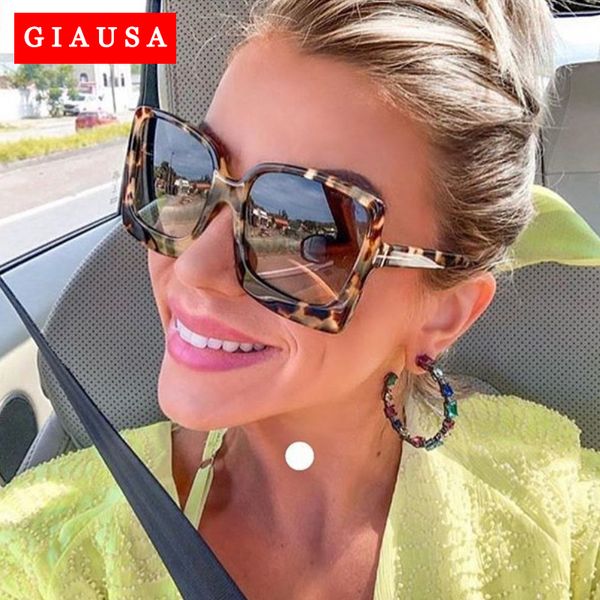 

2020 oversized sunglasses women vintage sun glasses for women/men sunglasses women mirror feminino, White;black