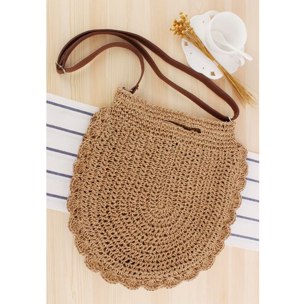 

cross body одно плечо сумки женщины руки сплетенные посыпают сумка hollow пляжная сумка crossbody сумки