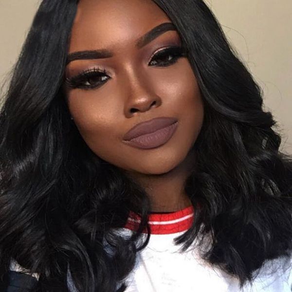 

pre plucked lace front human hair wigs for black women glueless brazilian remy hair wavy short bob wigs with baby hair 13x4 150%