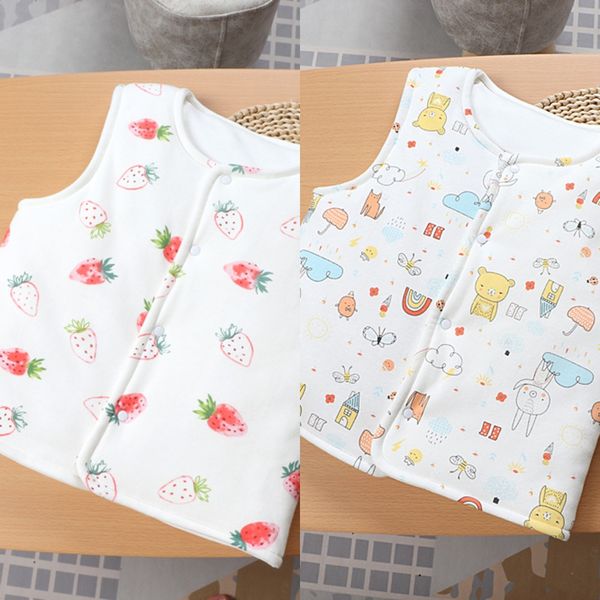 

lqalp 2019 autumn and winter clothing new vest warm children's clothing children's coat cotton padded warm vest coat combed pure c, Camo