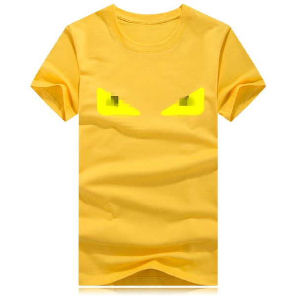 

designer fe ndi t shirts for men tiger head letter embroidery t shirt mens clothing brand short sleeve tshirt women, White