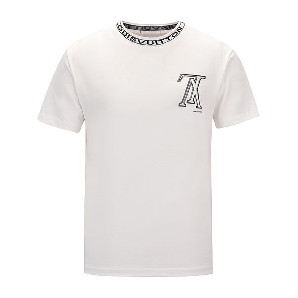 

роскошный известные mens конструкторы t shirt polos высокого качества мужчины женщины пары вскользь с коротким рукавом мужская шею стилист т, Gray