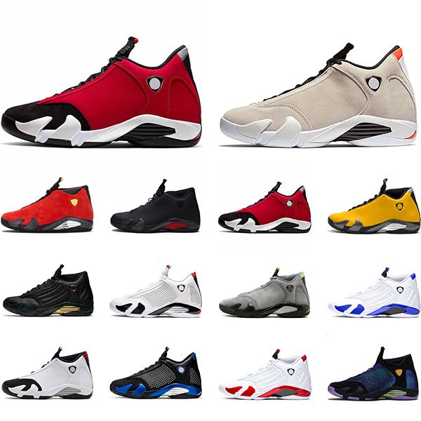 

14 14s jumpman basketball shoes gym red black red candy cane doernbecher mens trainers sports sneakers runners online sale
