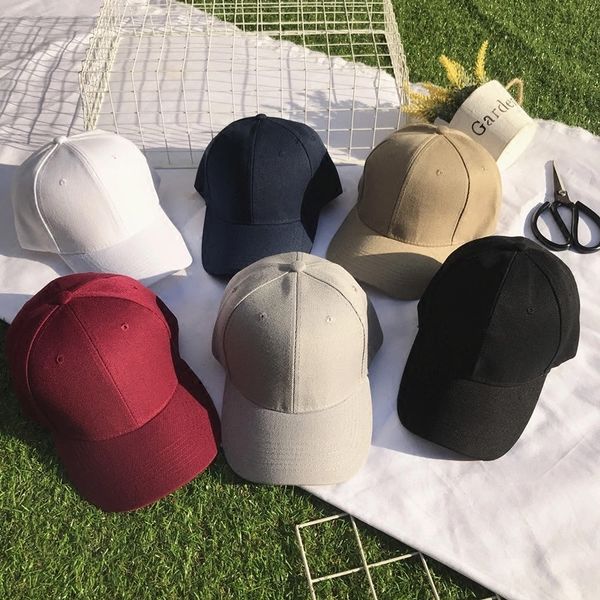 

summer korean fashion baseball cap baseball hat female all-match casual sun hat summer youth cap female student, Blue;gray