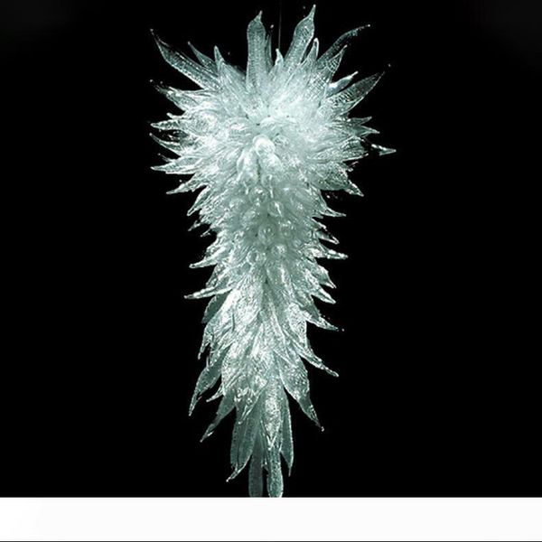 

villa new house ballroom hand blown glass chandelier led living room ballroom transparent chandelier lighting