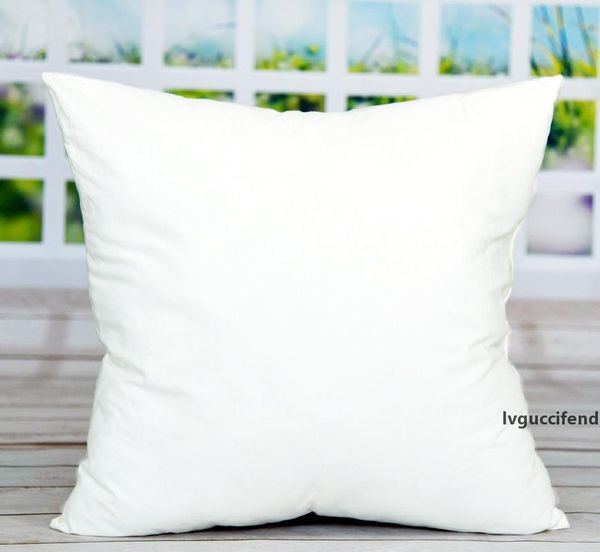 

45*45cm sublimation square pillowcases diy blank pillowcase pillow cover for heat transfer sofa pillow cases blank white throw pillow a06