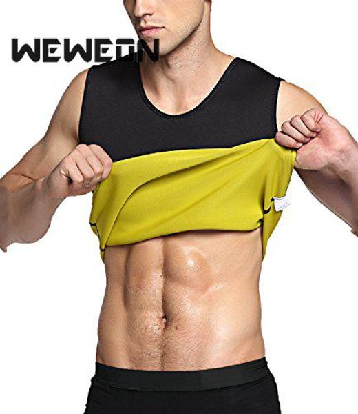 

slimming belt belly men slimming vest body shaper neoprene abdomen fat burning shaperwear waist sweat corset, White;black