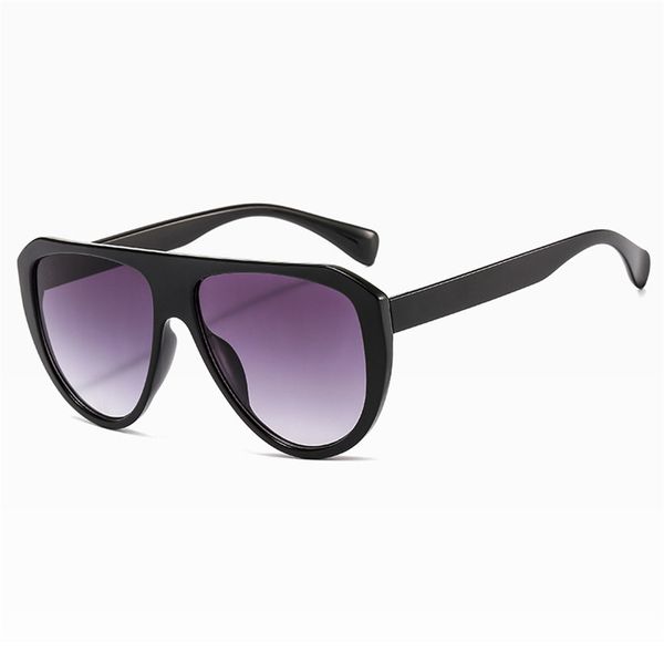 

trendy gafas oversized sunglasses women eyewear ladies oculos retro sun glasses female brown color lens uv400, White;black