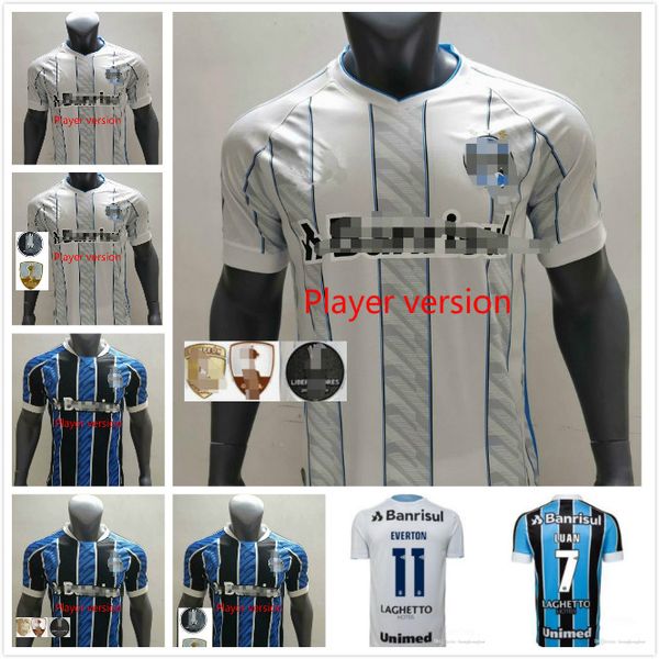 

quality 20 21 player versi gremio home 3rd soccer jersey guild giuliano 2020 2021 ramiro geromel luan maicon fernandinho away football shirt, Black;yellow