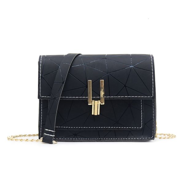 

new women small flap shoulder crossbody bags teenage girls pu leather geometric print messenger fashion korean satchel