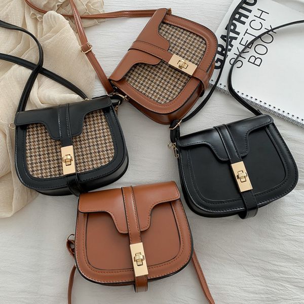 

роскошные цепи женщины сумки клетчатые сумки tide цепи одного плеча малый квадрат сумки sac главный фам де капер