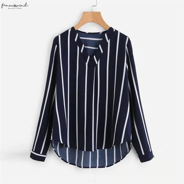 

womens shirts for summer 2020 v neck womens blouse casual polka striped print full blouse women gym, White