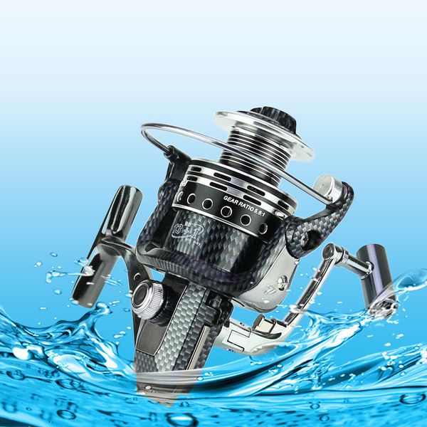 

ba1000 ~ ba7000 рыбалка спиннингом 14bb 5.5: 1 карп рыбалка reel metal line cup left / right handle морской рыболовный reel