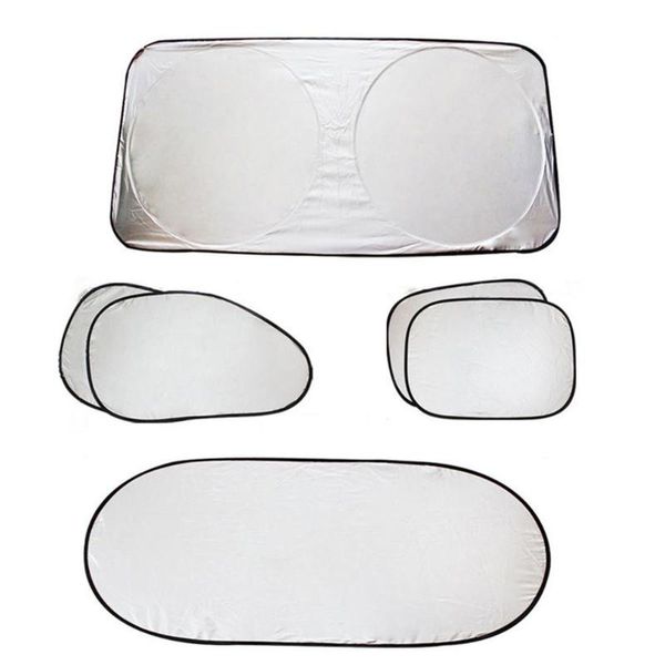 

car folding sun visor silver reflective windshield window visor shield cover suction cup car sun protection curtain