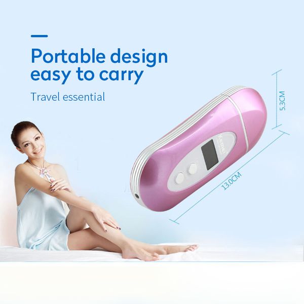 

2016 kemei electric shaver km 6810 electric infrared epilator shaver body hair removal device hair remover machine rechargeable comecase lrb