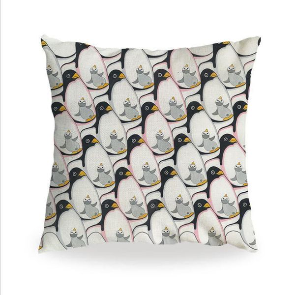 

aovoll christmas tree decorations digital printed cartoon pillow christmas decorations for home living room decoration