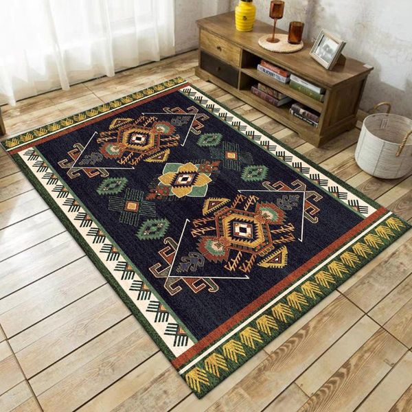 

2020 real new home bohemian большой коврики спальня декор ковры стиль прямоугольный вход doormat противоскользящие кухни напольный коврик
