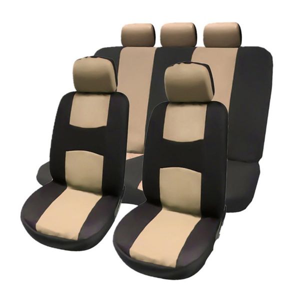 

4 colors style front rear universal car seat covers luxury cute auto car seat covers vehicles accessories new