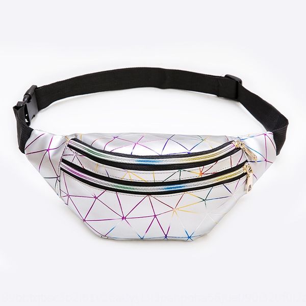 

jlsnm new men's and women's laser multi-function chest single outdoor sports waist running shoulder cross outdoor sports waist bag