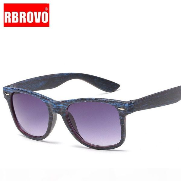 

rbrovo 2020 luxury sunglasses women imitation wood sun glasses bamboo grain classic fishing vintage outdoor travel, White;black