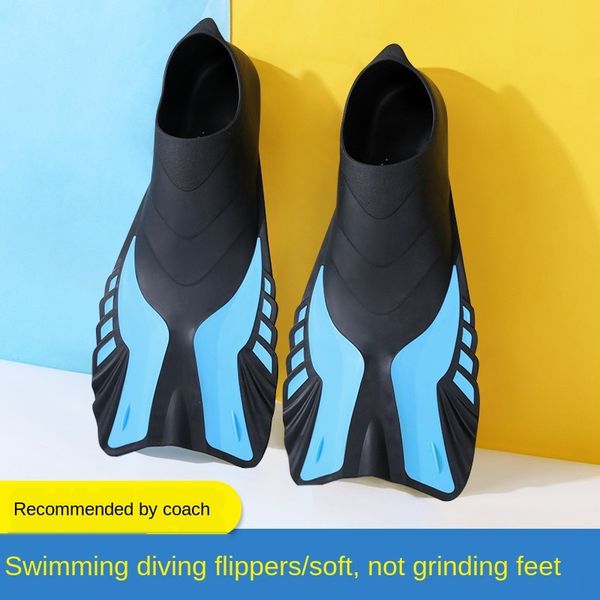 

tz6gl flippers diving snorkeling children training breaststroke duck foot board tyle silicone silica gel silica gel professional
