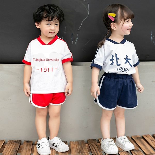 

pkms5 kindergarten class clothes two-piece baby fresh kindergarten class clothes two-piece set baby sportswear clothing clothing sportswear