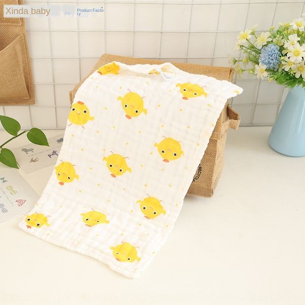 

six-layer pure cotton gauze children's 25*50cm cotton baby children's gauze baby's towel face wash long towel