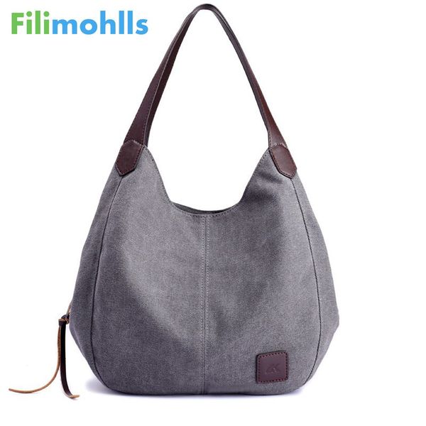 

2020 canvas bag vintage canvas shoulder bag women handbags ladies hand tote casual bolsos mujer hobos bolsas feminina s2033