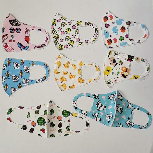 

resuable mask children masks face mouth nose protection cotton masks washable fashion anti-dust masks dust proof dhl fast delivery