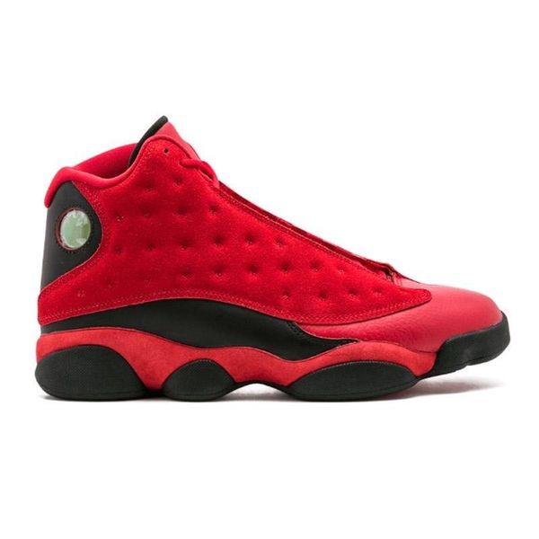 

aurora green playground flint 13s jumpman 13 men women basketball shoes bred luky green cap and gown sport sneakers, Black