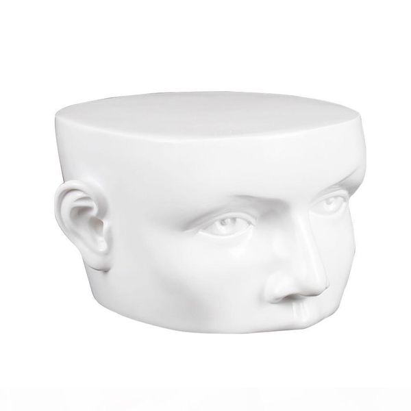 

1pc solid durable stable multi-purpose safe mannikin head mannequin head for art mannequin glasses display hats holder, Black