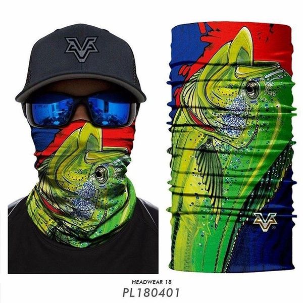

3d fishing buffs bandana fisher neck scarf foulard outdoors uv headwears seamless banadana buffs fishing scarf ski balaclava, Black