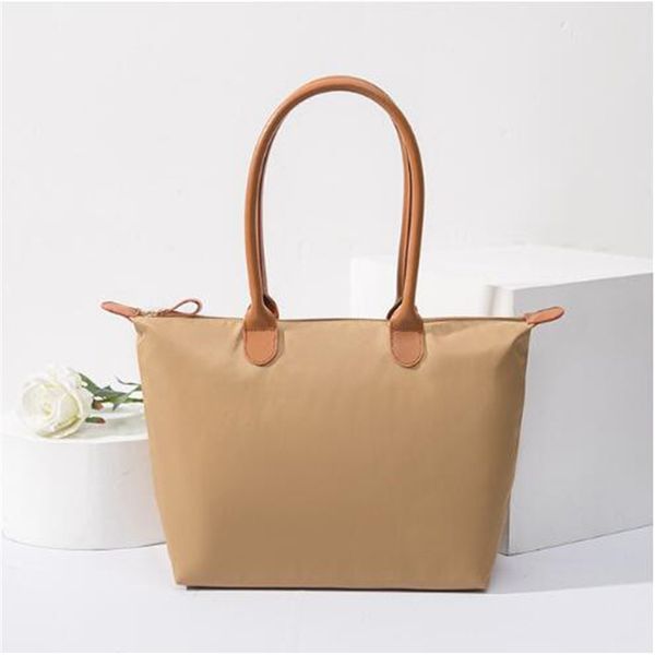 

light weight shoulder bag coffee mummy bag nylon waterproof portable travel luggage dumpling large capacity