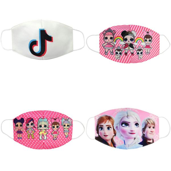 

cloth cubreboca kids mask and snorkel set mask cotton face mouth mask cartoon youth children masks for kid koteng mascarillas wgoql xhlight