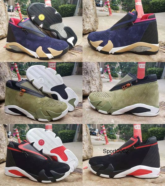 

классическая jumpman 14 xiv дети баскетбол обувь мужчины fusion фиолетовый последний выстрел black fusion varsity red 14s xiv тапки