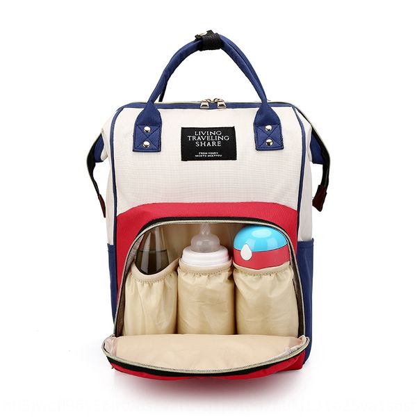 

bottle backpack backpack parent-child mother and baby bag pattern waterproof out feeding bottle mother pregnant baby bag