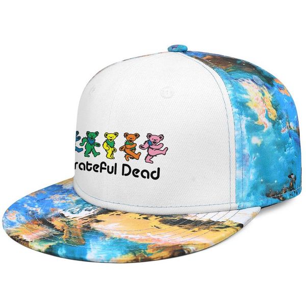 

благодарные мертво пяти танцы несут унисекс flat брим бейсболка дизайнер молодежного trucker шляпу и компании боннара плаката поклонник иску, Blue;gray