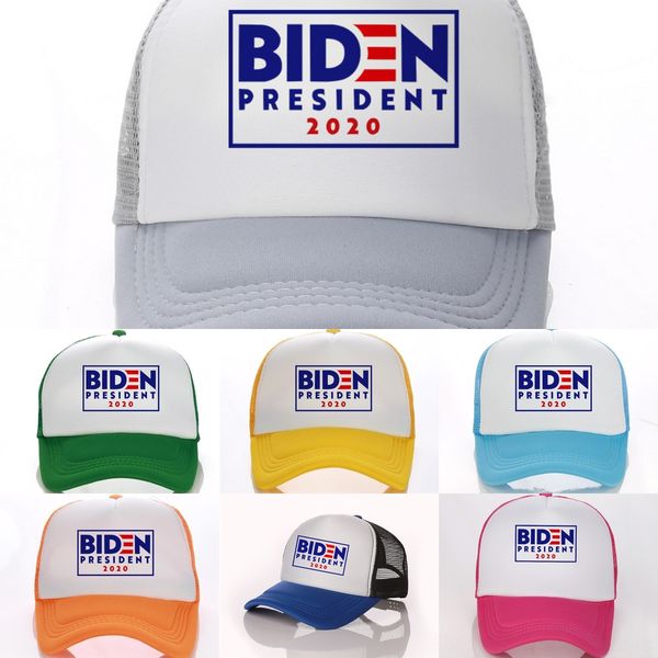 

wizfb 15 colors patchwork president 2020 hat ridn with biden letters print baseball caps biden hats mesh ball summer visors outdoor sports, Blue;gray