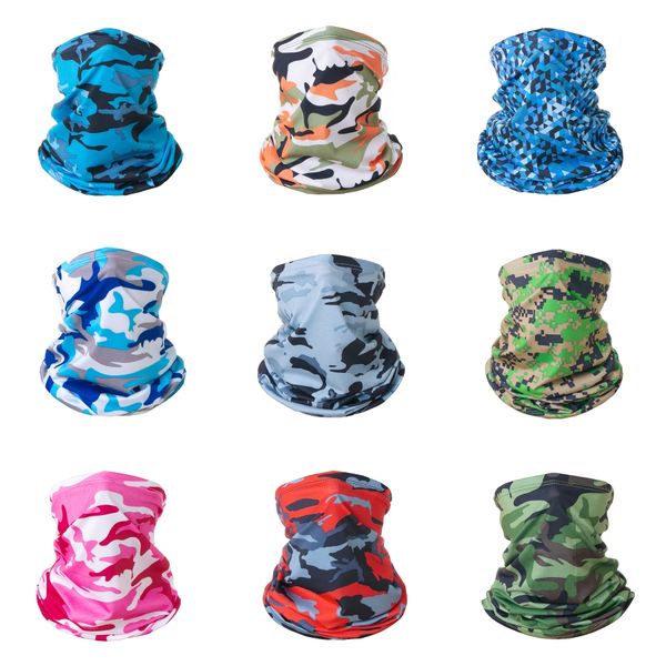 

cycling camouflage wholesale outdoor sports riding seamless bicycle pirate camouflage scarf skull print bandanas keep warm scarf#934, Black