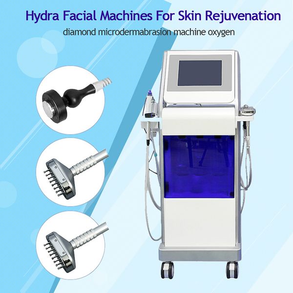 

vaccum facial cleaner/ bio spray plus rf skin tightening machine hydra +oxygen+bio+skin scrubber+pdt bio for skin care for women