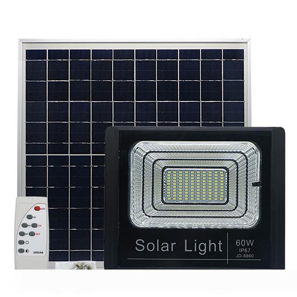 

edison2011 outdoor led solar light waterproof ip66 led flood light with smart remote solar spotlight lamp for home garden yard lawn