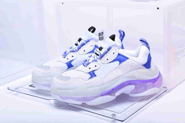 

2020 european and american fashion triple s comfortable, breathable, non-slip wear-resistant men's and women's shoes 155876h, Black