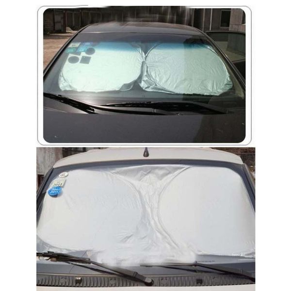 

150 x 70cm car sunshade sunscreen block curtain car static sunshade stickers window glass sunscreen curtain insulation