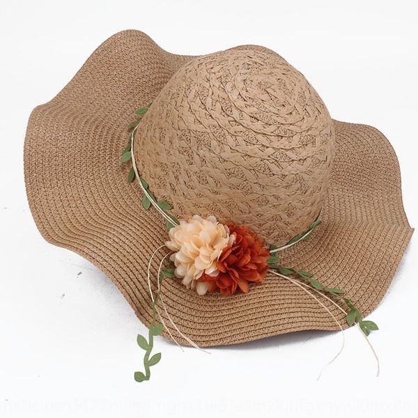 

cool korean style fashion dome big edge women's sunscreen sun straw sunshade straw toque female female basin hat cool hat, Blue;gray