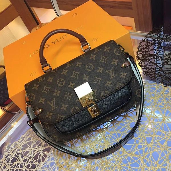 

2021 simple style women bag designer luxury leather shoulder small flap crossbody bag handle totes lady messenger bags hand